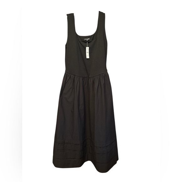 J. Crew Women's Midi Dress - Black - Picture 4 of 9